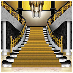 GREAT 20'S GRAND STAIRCASE PHOTO PROP