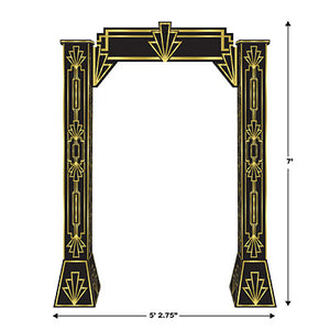 GREAT 20'S 3-D ARCHWAY PROP