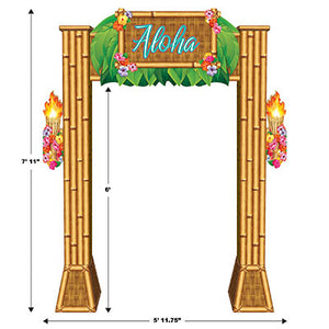 LUAU 3-D ARCHWAY PROP