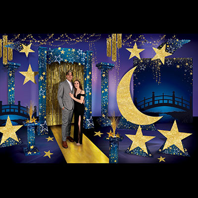 Starry Night Theme Prom Kit (46 Total Items)