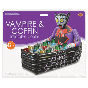 Bulk Inflatable Vampire & Coffin Cooler by Beistle