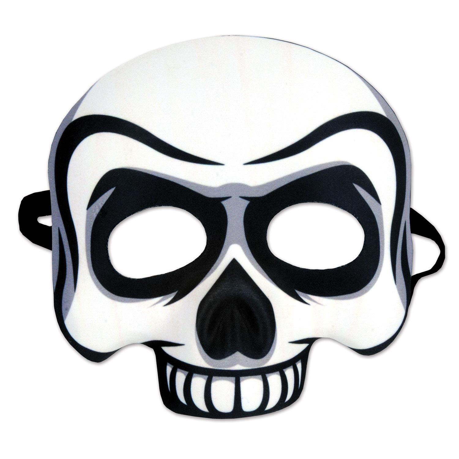 Beistle Halloween Skull Half Mask