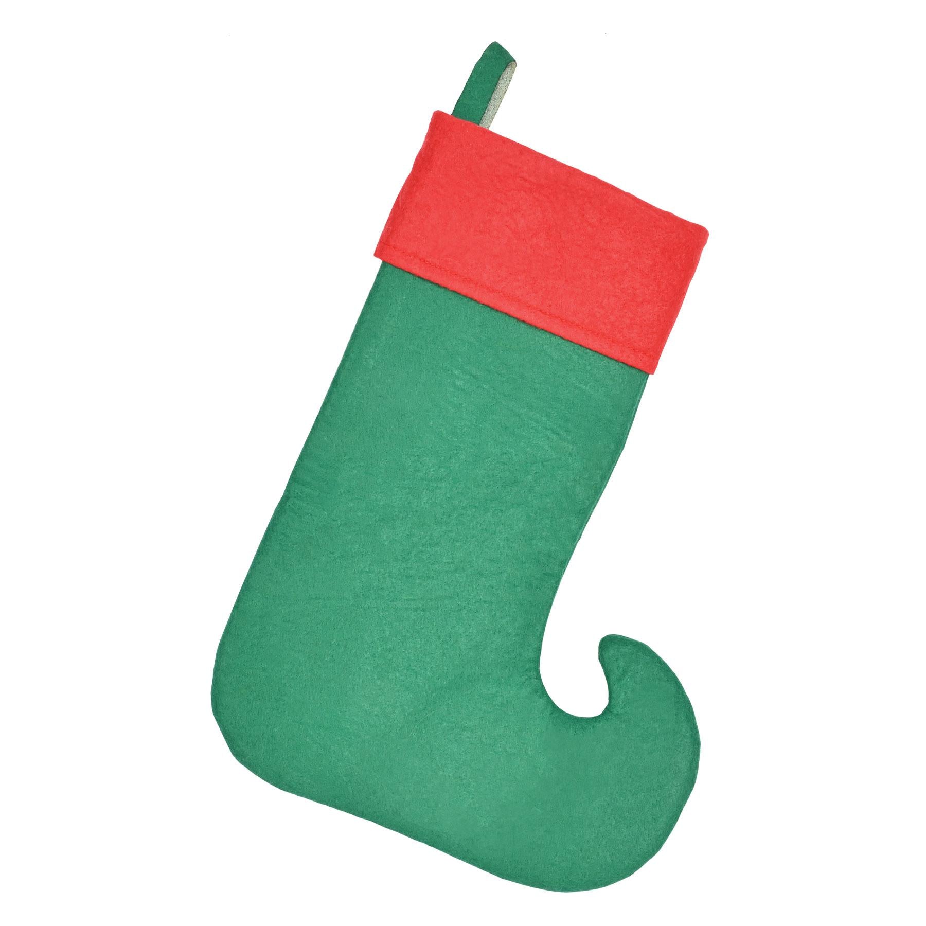 Beistle Christmas Felt Elf Stocking (12 Per Case)