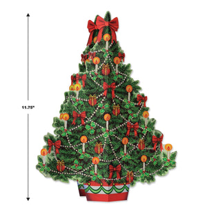 Bulk 3-D Christmas Tree Centerpiece (Case of 12) by Beistle
