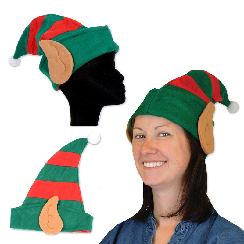 Beistle Christmas Felt Elf Hat with Ears