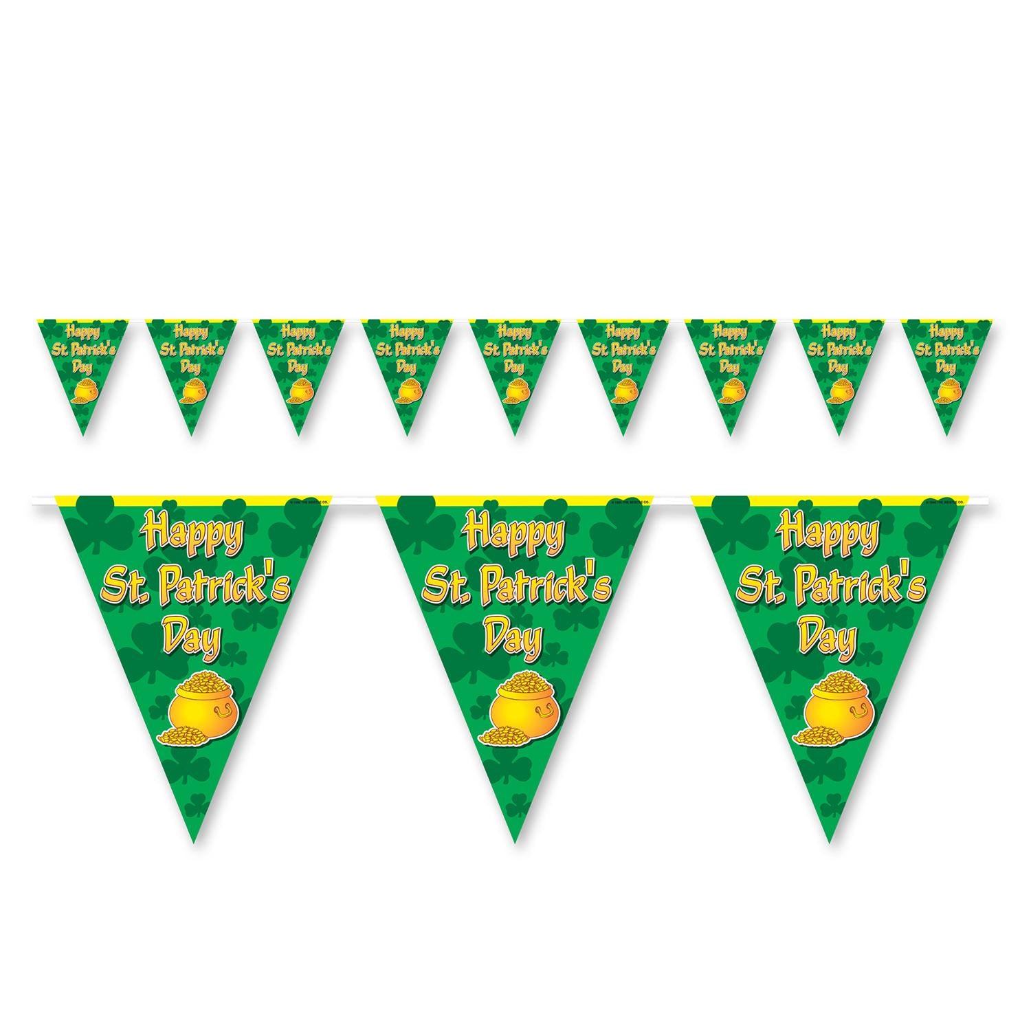 Beistle Happy St Patrick's Day Pennant Banner
