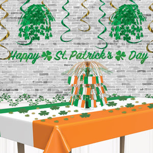 St. Patricks Day Party Supplies - Shamrock Cascade