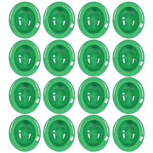 Beistle Green Plastic Derby (Pack of 48) - St. Patricks Day Party Supplies, St. Patricks Day Stuff to Wear