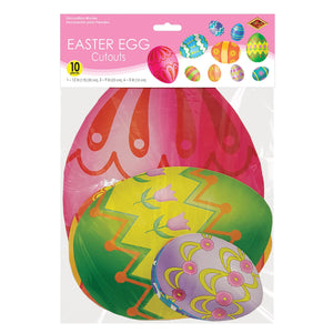 Easter Egg Cutouts - Easter Cutouts