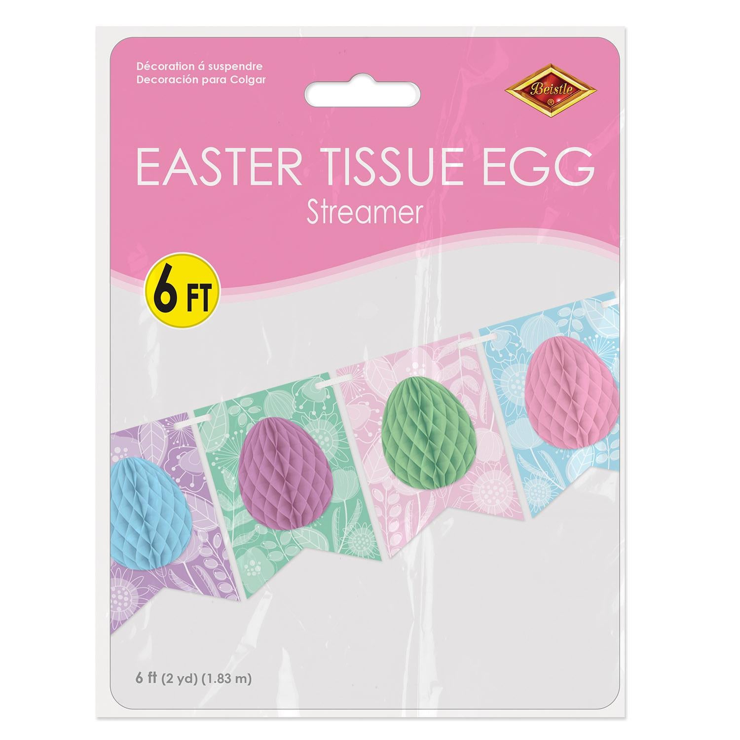 Beistle Easter Tissue Egg Streamer