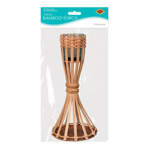 Tabletop Bamboo Torch - includes candle