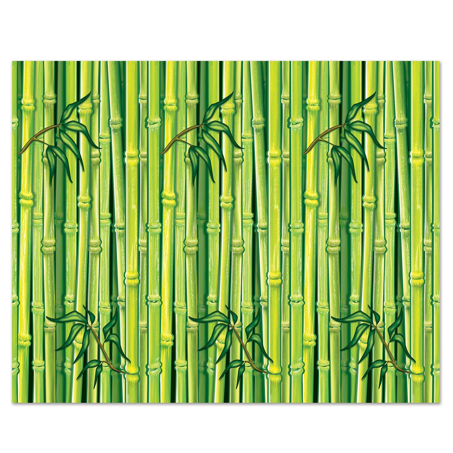 Beistle Bamboo Party Backdrop
