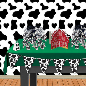 Cow Print Party Backdrop