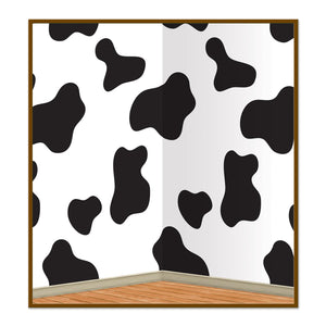 Beistle Cow Print Party Backdrop