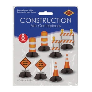 Bulk Construction Mini Centerpieces (Case of 96) by Beistle