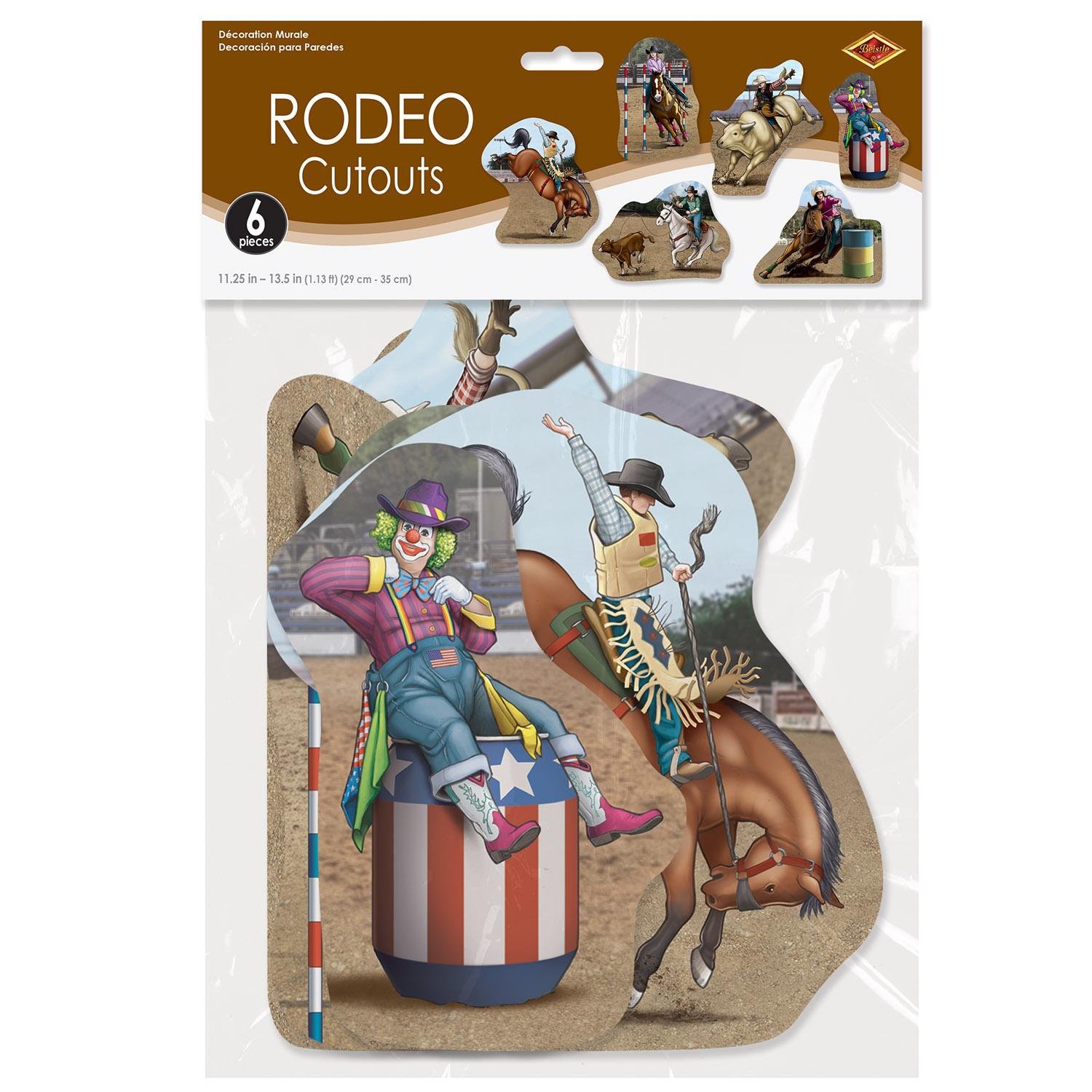 Beistle Rodeo Party Cutouts (6/Pkg)