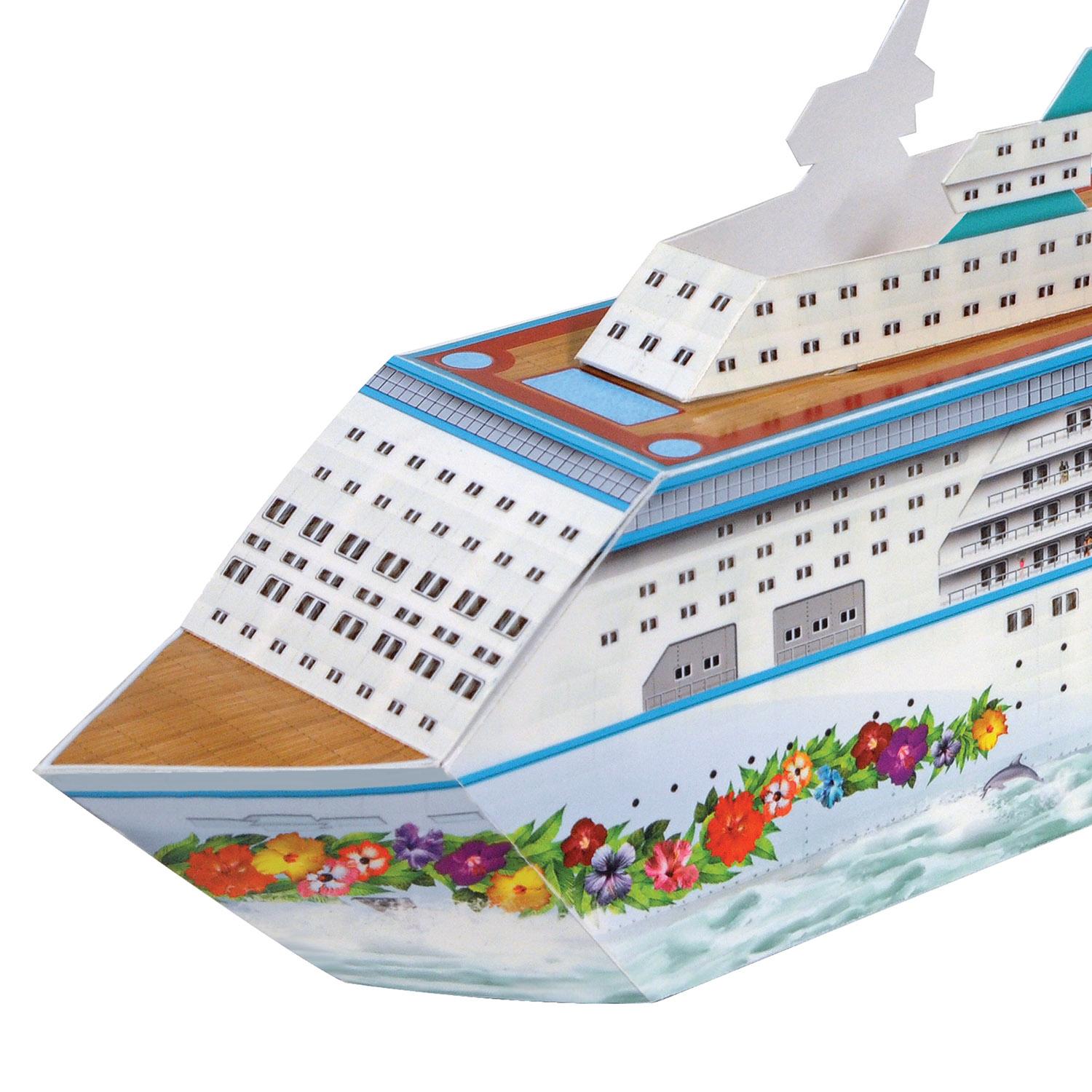 Beistle 3-D Cruise Ship Party Centerpiece