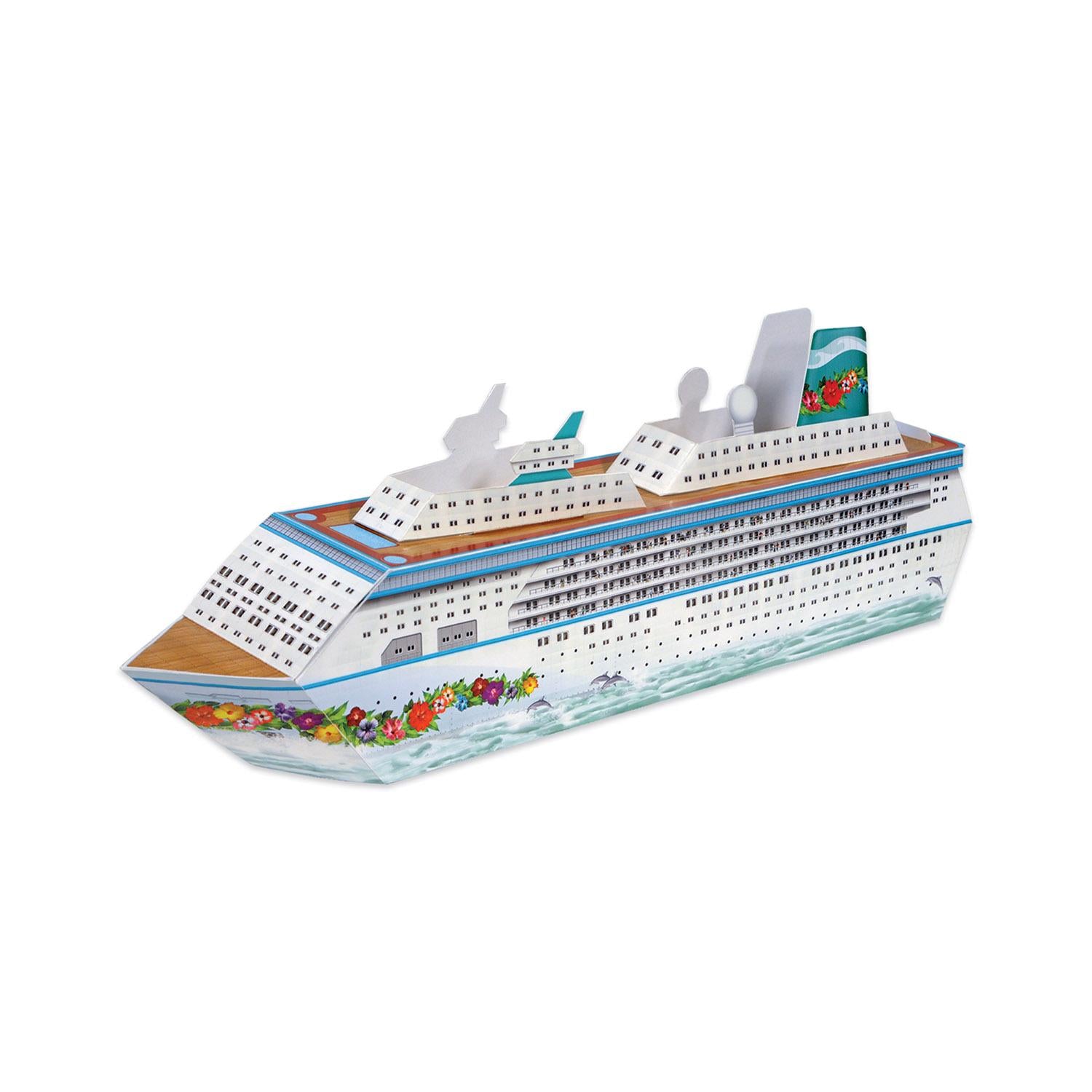 Beistle 3-D Cruise Ship Party Centerpiece