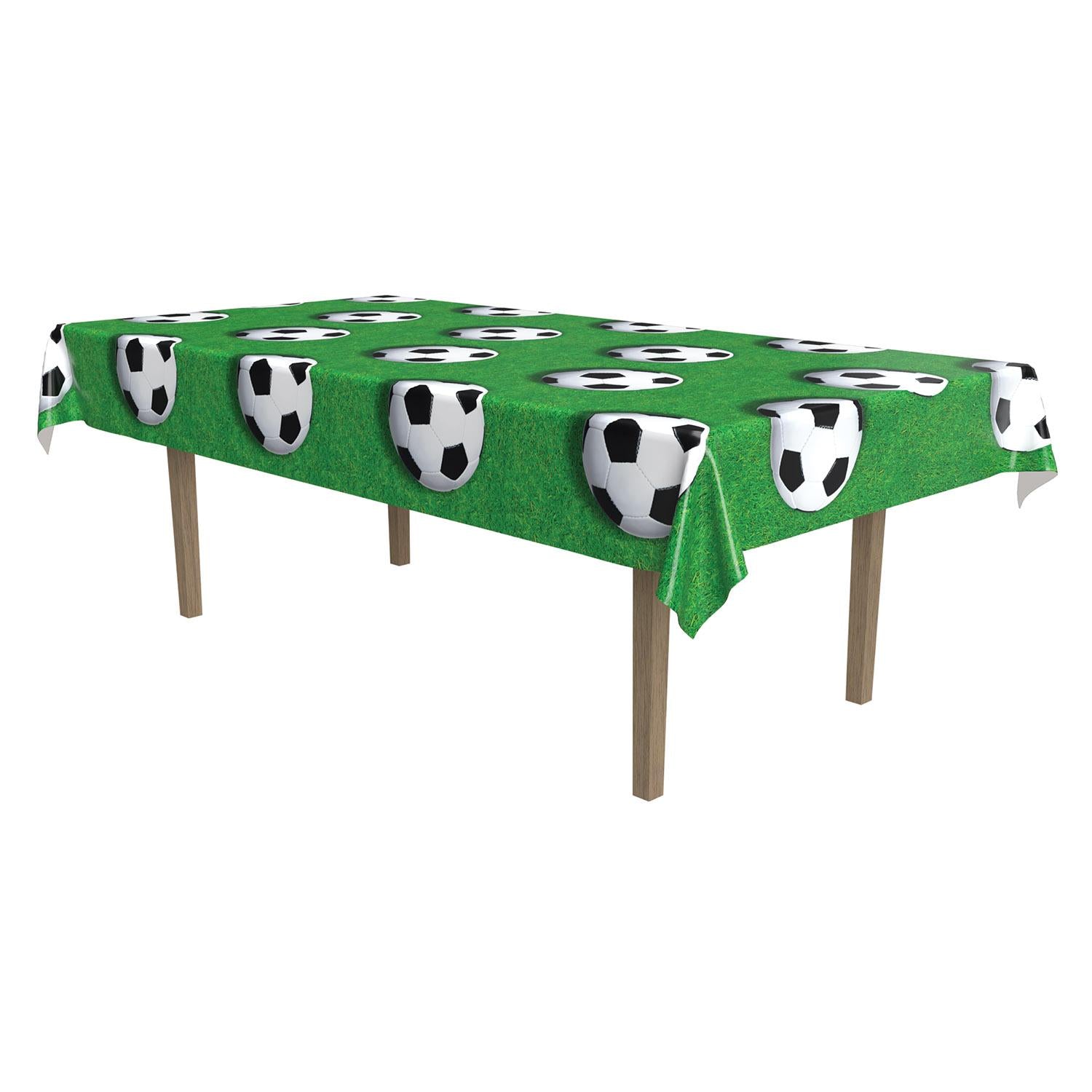 Beistle Soccer Ball Party Tablecover
