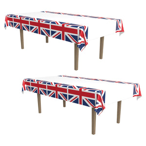 Union Jack Tablecover, party supplies, decorations, The Beistle Company, British, Bulk, Other Party Themes, Olympic Spirit - International Party Themes, British Themed Decorations 