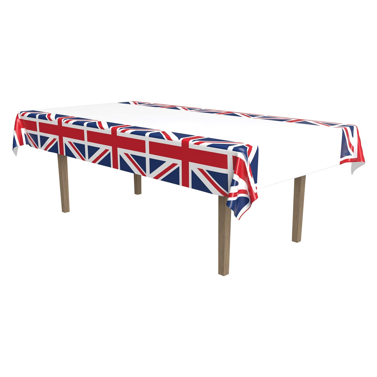 Beistle Union Jack Party Tablecover