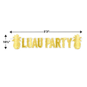 Beistle Foil Luau Party Streamer