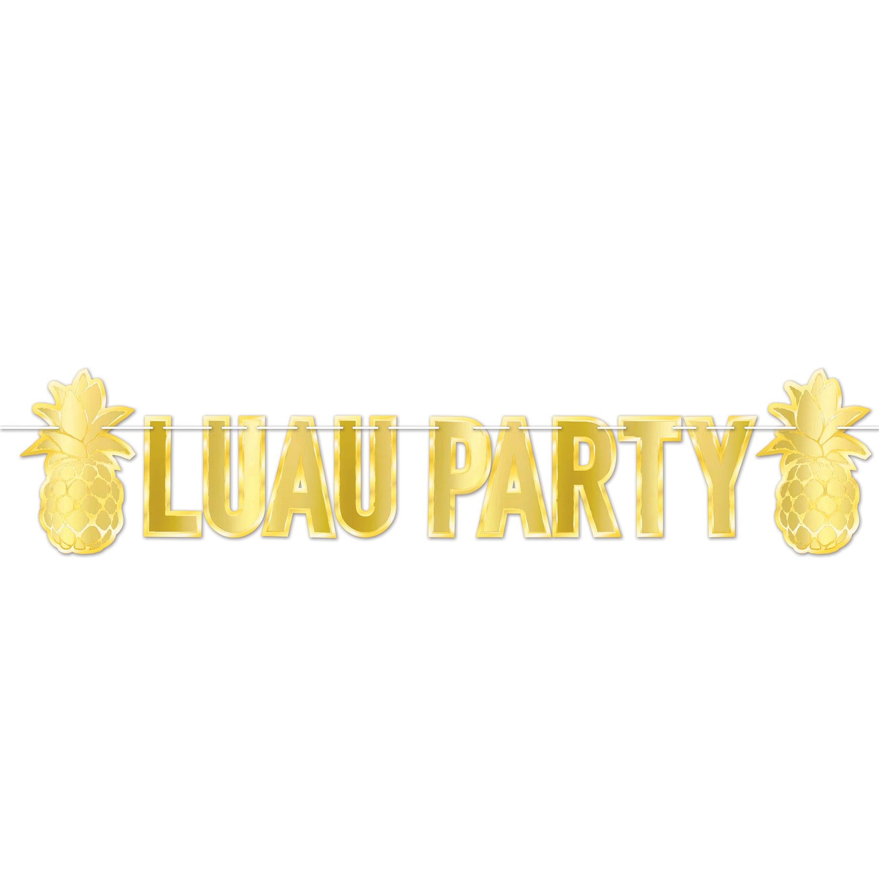 Beistle Luau Party Foil Luau Party Streamer