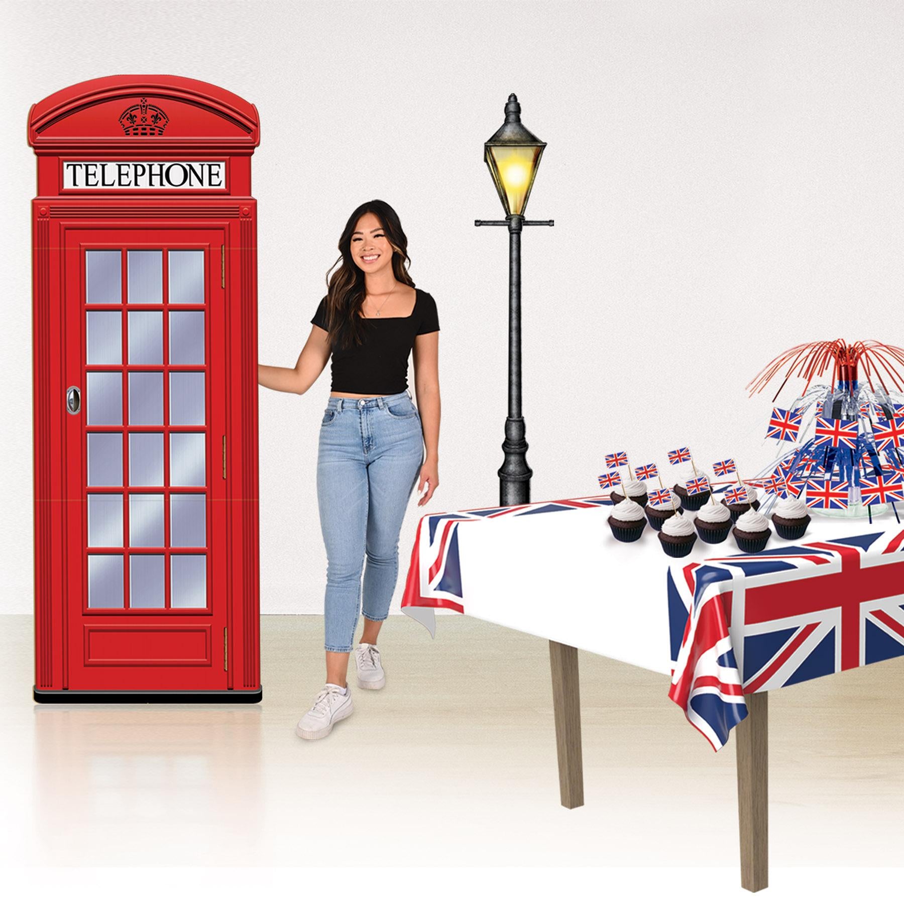 Beistle Phone Box Party Stand-Up Decoration