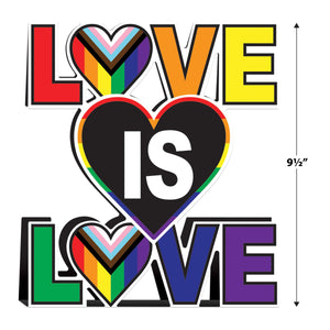Beistle 3-D Love Is Love Centerpiece