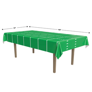 Bulk Game Day Football Tablecover 54'' x 108'' (Case of 12) by Beistle