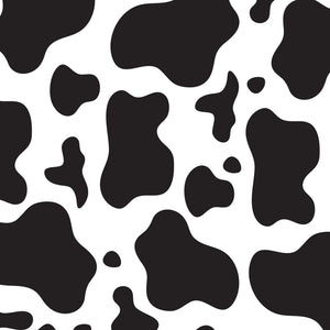 Bulk Cow Print Plates (Case of 96) by Beistle