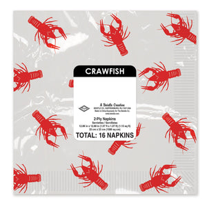 Crawfish Luncheon Napkins