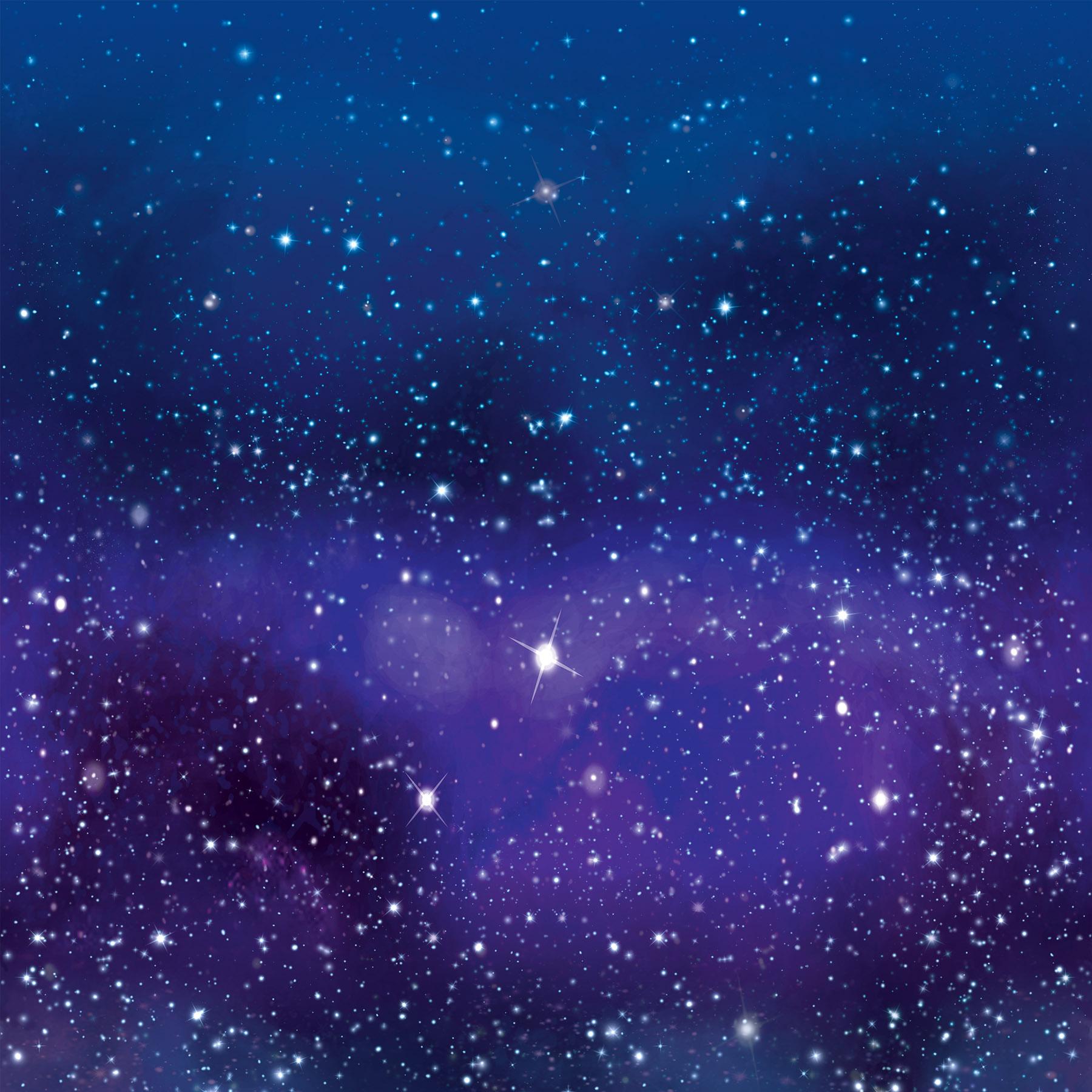 Beistle Galaxy Party Backdrop