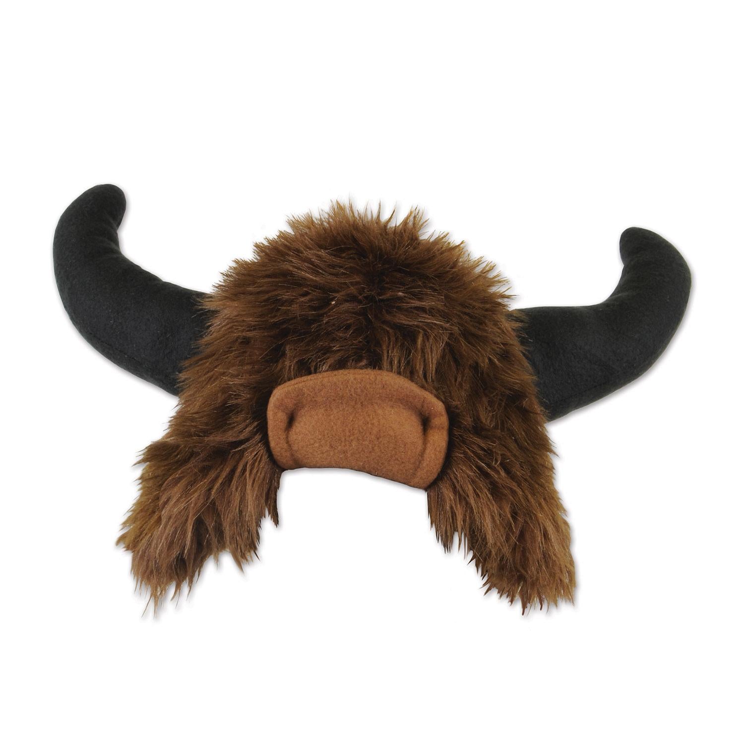 Beistle Plush Buffalo Hat