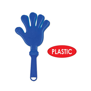 Bulk Party Hand Clapper blue (Case of 12) by Beistle