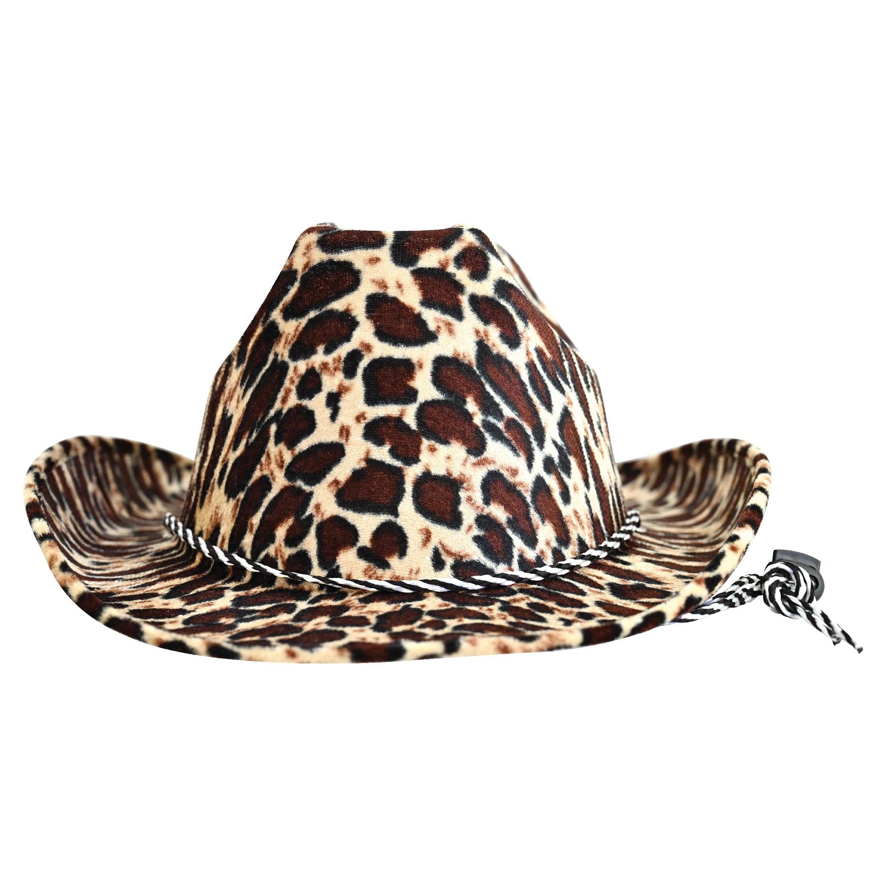 Beistle Leopard Print Cowboy Hat (6 Per Case)
