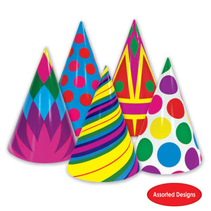 Bulk Party Hats (Case of 144) by Beistle