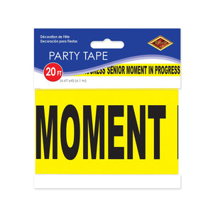 Bulk Senior Moment In Progress'' Party Tape (Case of 12) by Beistle