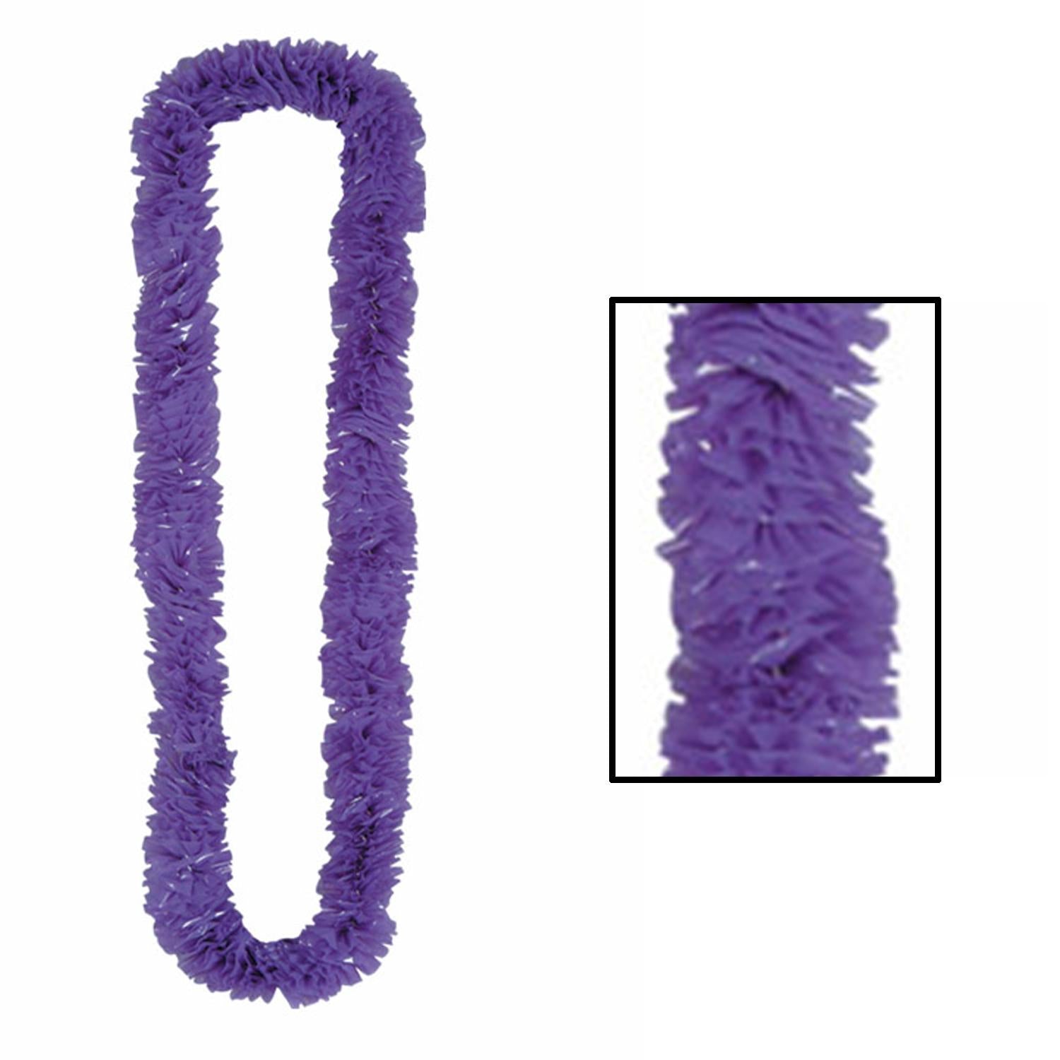 Beistle Luau Party Soft-Twist Poly Leis - purple