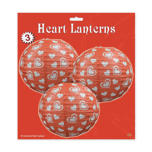 Heart Paper Lanterns