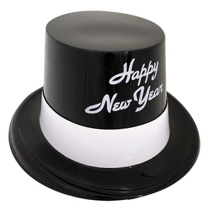 Black & White Legacy New Years Party Topper Hats