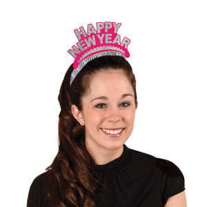 Happy New Year Tiaras - assorted colors