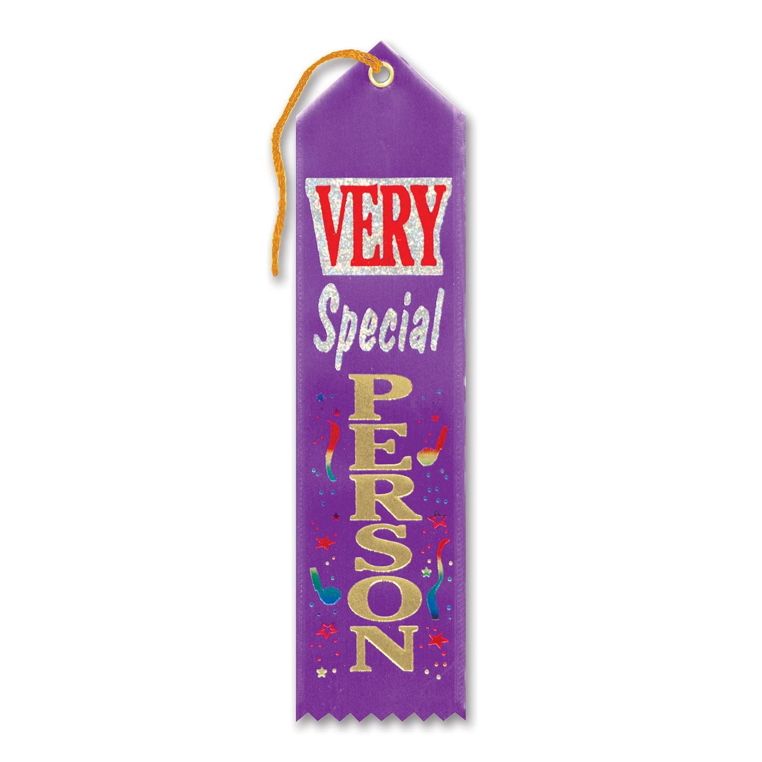 Beistle Valentine's Day Very Special Person Award Ribbon