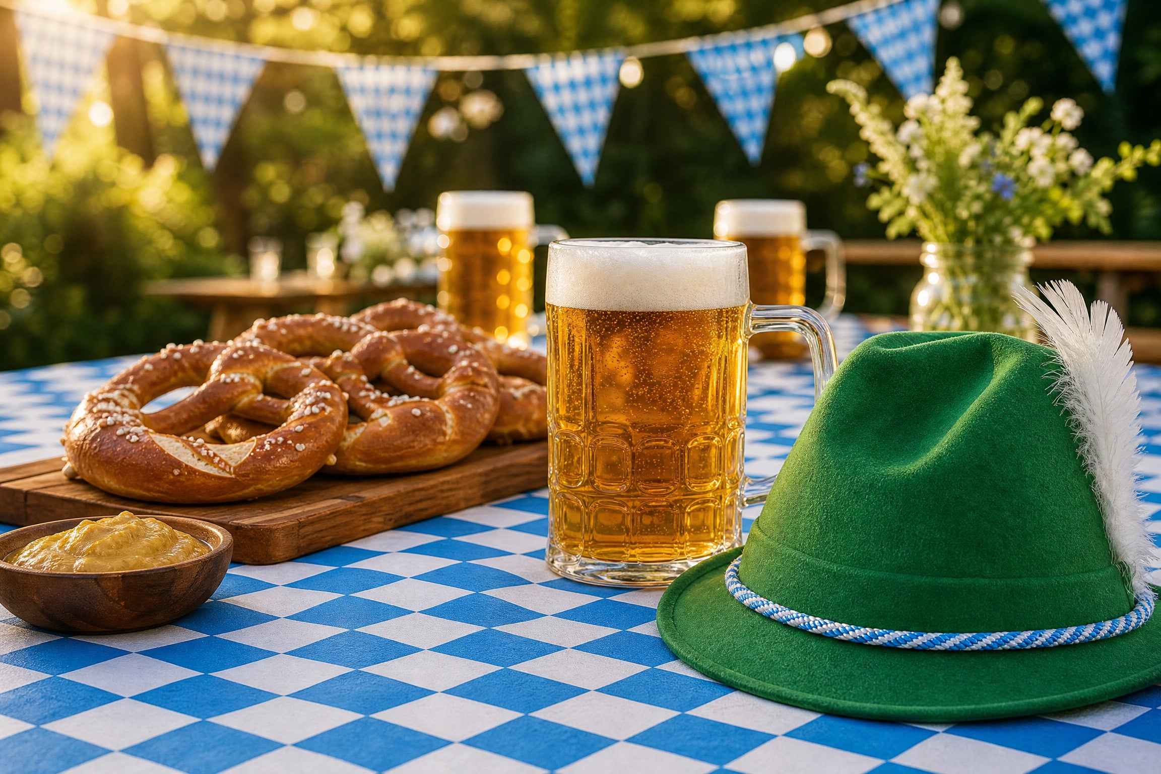 Authentic Oktoberfest Decorations: Host a Backyard Beer Garden