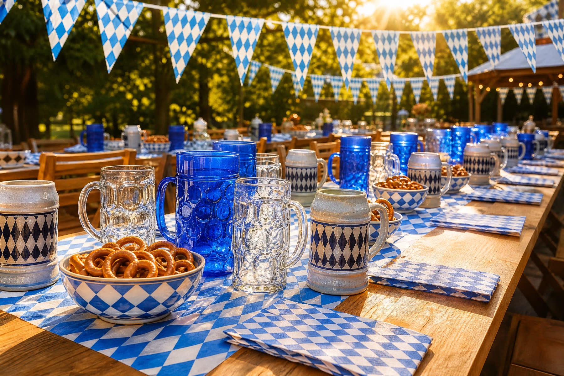 Oktoberfest party supplies buying guide for beer and drinkware
