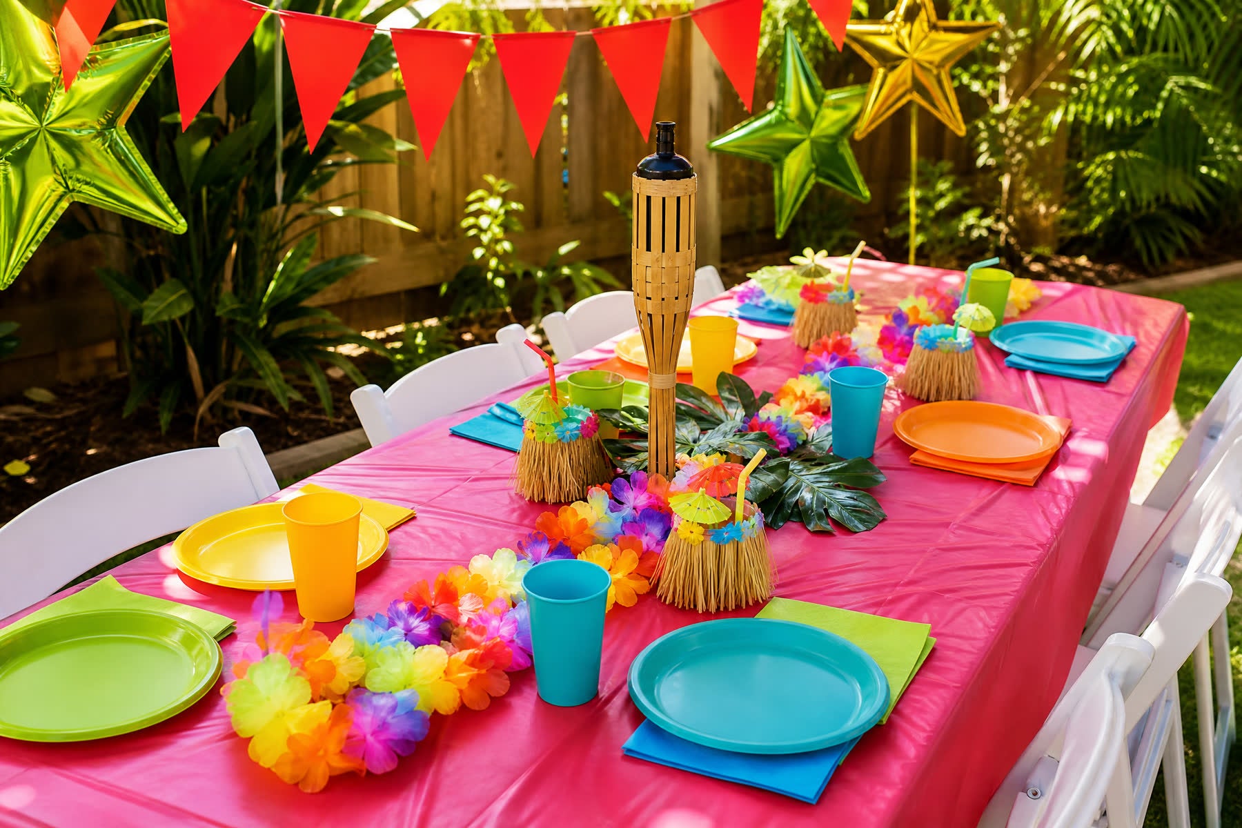 Easy Budget-Friendly Luau Party Decor Ideas Under $50