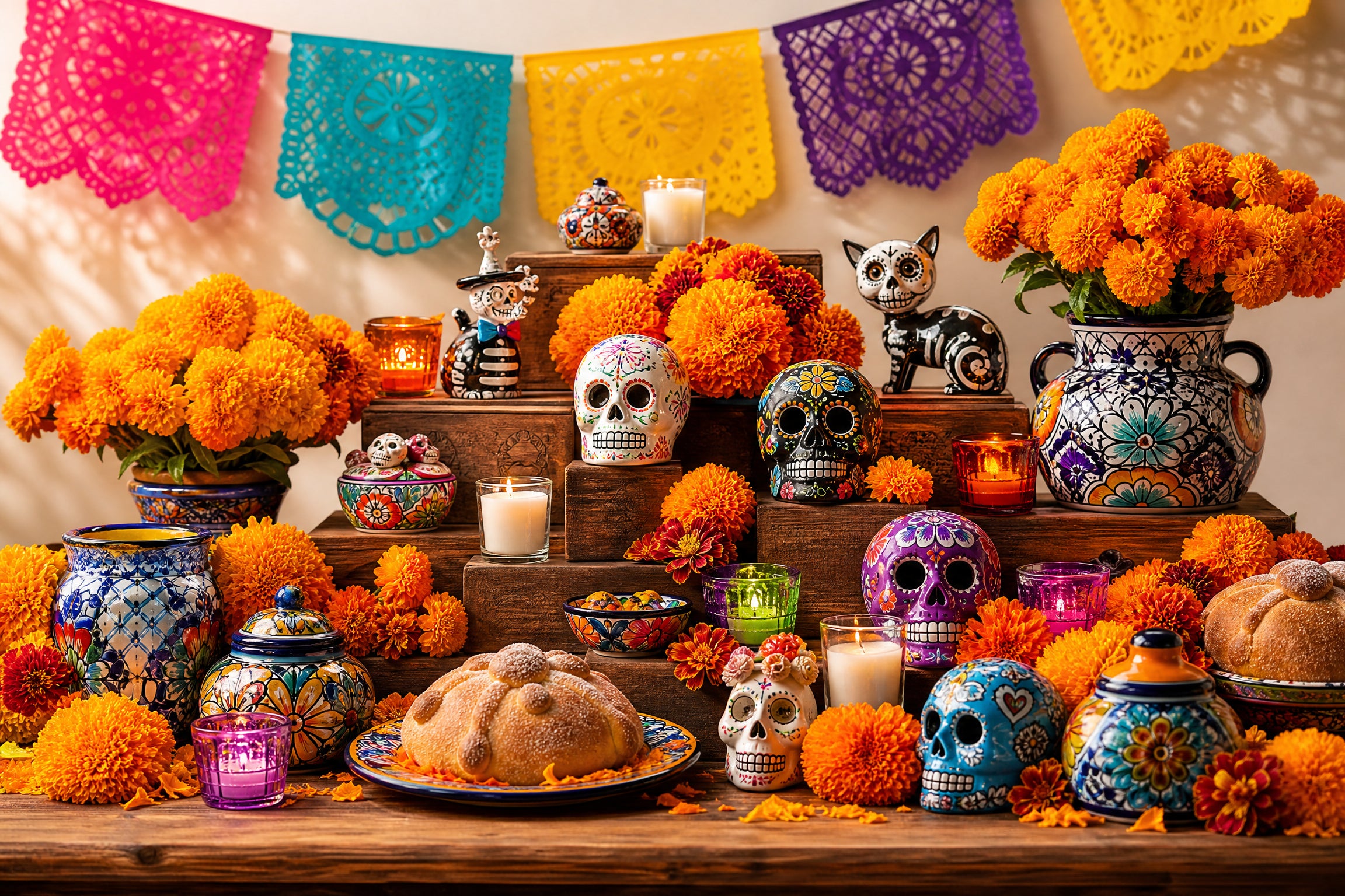 Vibrant Day of the Dead Party Decorations: Ideas for a Memorable Fiesta