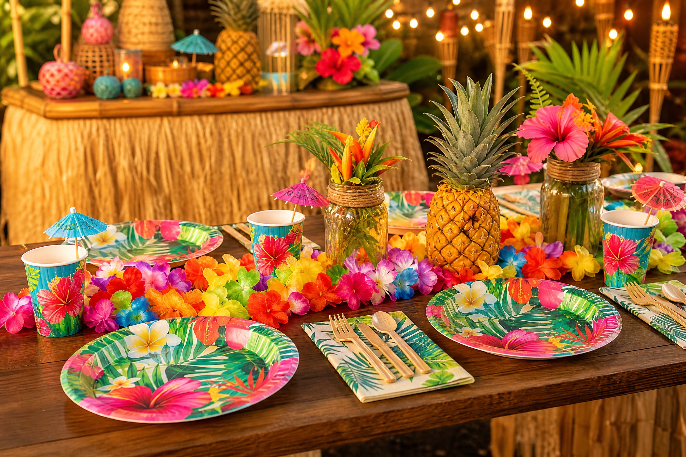 Luau Party Decorations for an Easy Tropical Escape