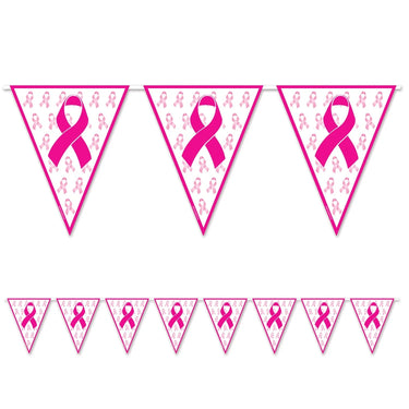 Cancer Awareness Pink/Blue Ribbon Theme