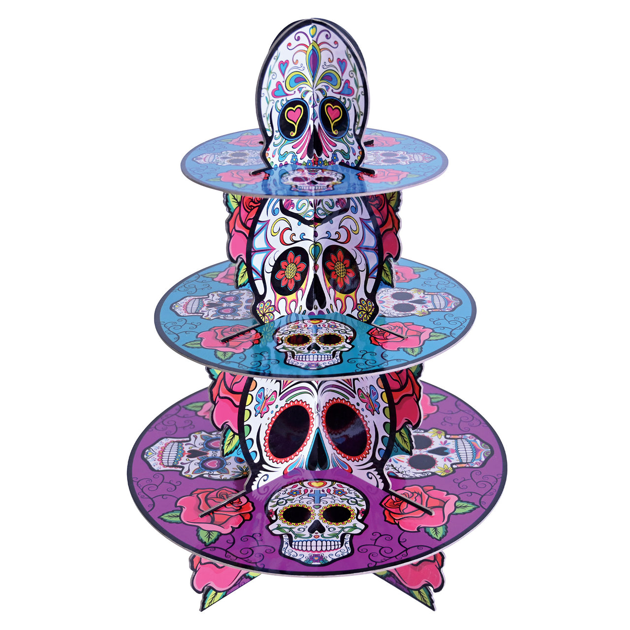 Day Of The Dead Cupcake Stand (1 per package)